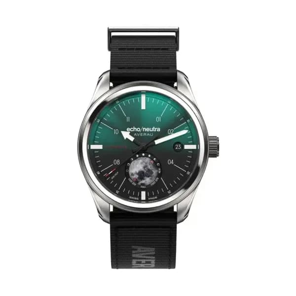 Echo/Neutra Montre Averau 39 Phases Lunaires “Big Moon” Vert Dégradé