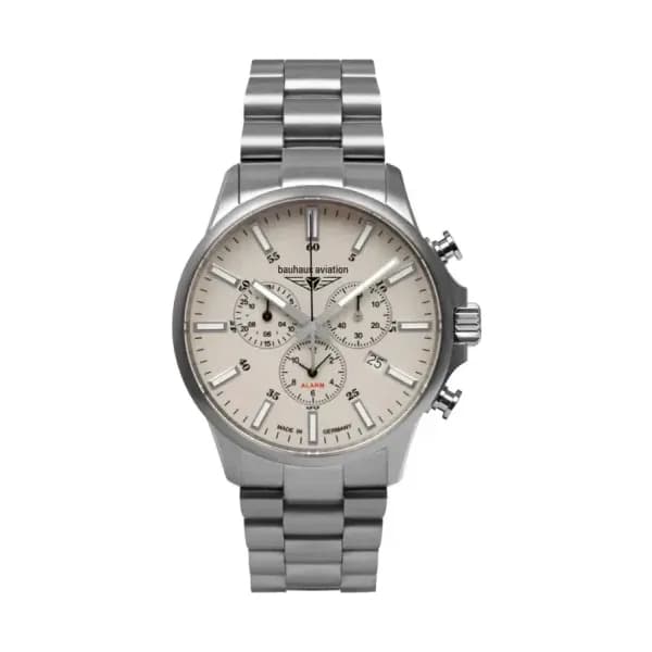 Bauhaus Montre Aviation Alarm Chrono 2880M-5