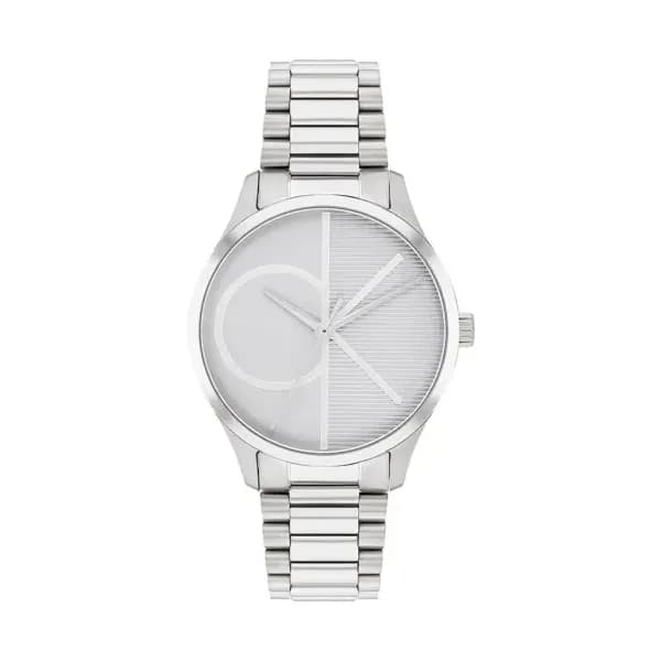 Calvin Klein Montre Calvin Klein Iconic Argenté
