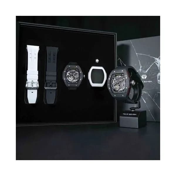 Tsar Bomba Montre Tsar Bomba - Elemental Series Set Carbone - TBSET8218CFNW2