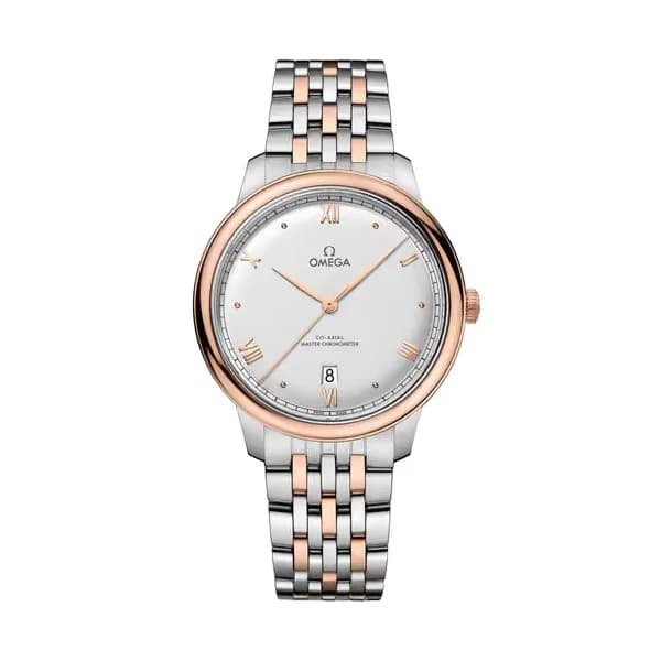 Omega De Ville 40 mm, acier - or « Sedna™ » sur acier - or « Sedna™ »