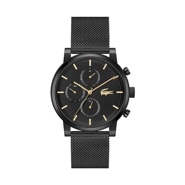 Lacoste Montre Lacoste Collection Replay en Acier et PVD Noir