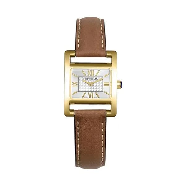 Michel Herbelin Montre Herbelin 5e Avenue Acier et PVD Doré - 17537P08GD