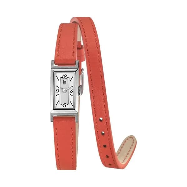 Lip Montre Lip en Cuir Orange
