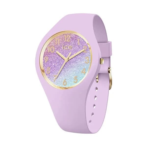 Ice Watch Montre Ice Watch Collection Ice Glitter en Silicone Violet