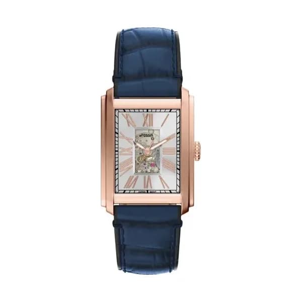 Fossil Montre Fossil Carraway Automatic Argenté