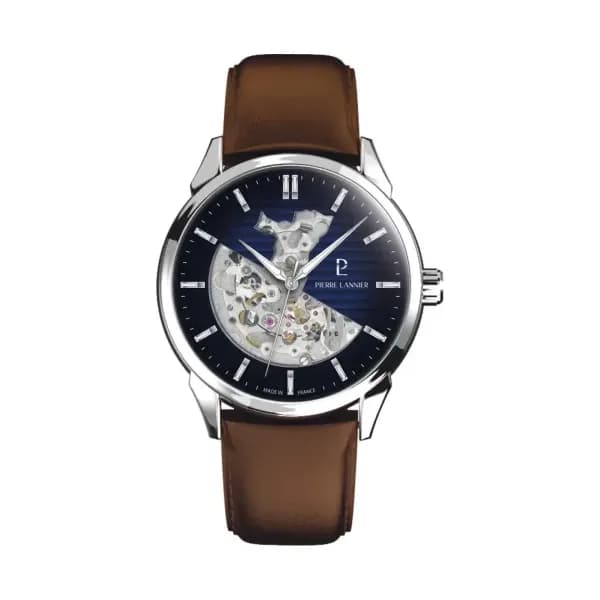 Pierre Lannier Montre Pierre Lannier Monarck Bleu
