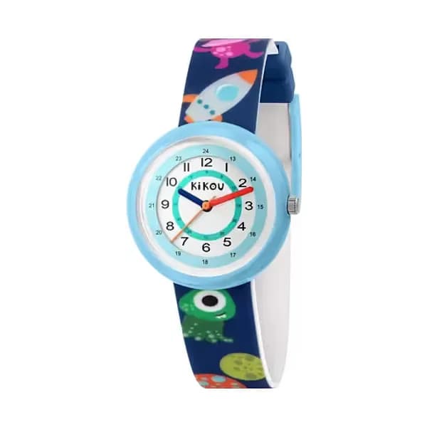Kikou Montre Enfant KIKOU PETITS EXPLORATEURS en Polyuréthane Multicolore