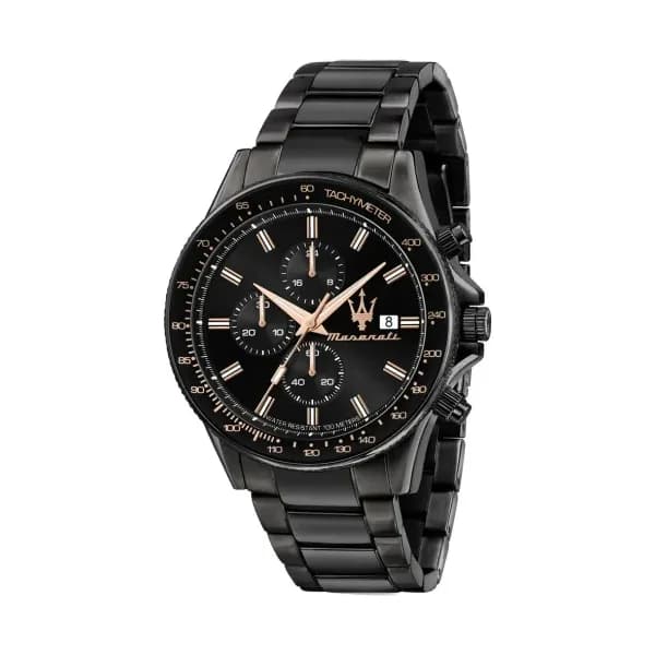 Maserati Montre Maserati en Acier Noir