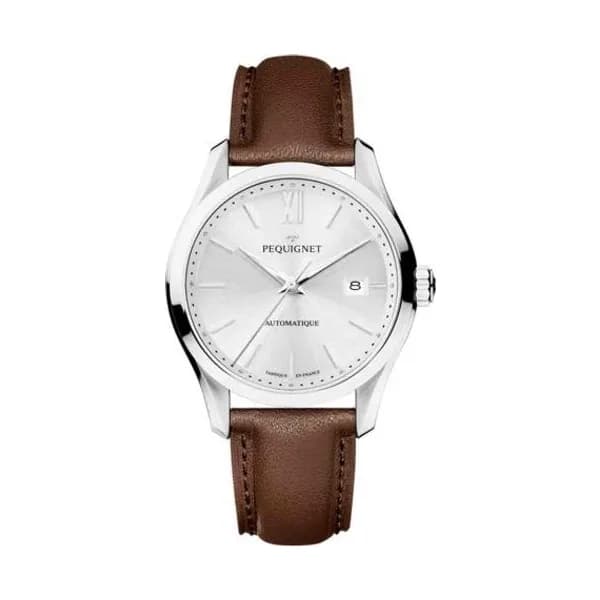 Pequignet E. Montre Pequignet Elegance - 42 mm Homme -4800533S-CM
