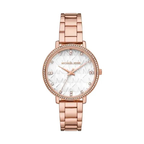 Michael Kors Montre Michael Kors Collection Pyper en Acier et PVD Doré Rose