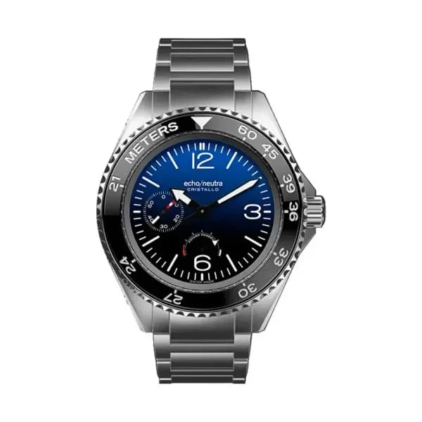 Echo/Neutra Montre Cristallo Professional Diver Bleu
