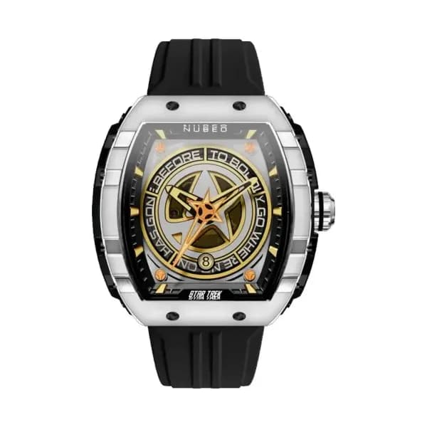 Nubeo Montre Magellan Automatic Star Trek Starfleet Beam Black Limited Edition NB-6098-04