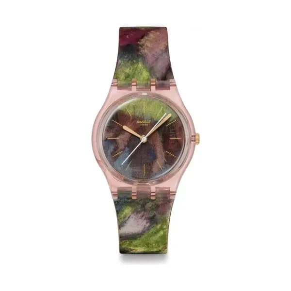 Swatch Montre quartz Mixte Swatch x guggenheim Multicolore