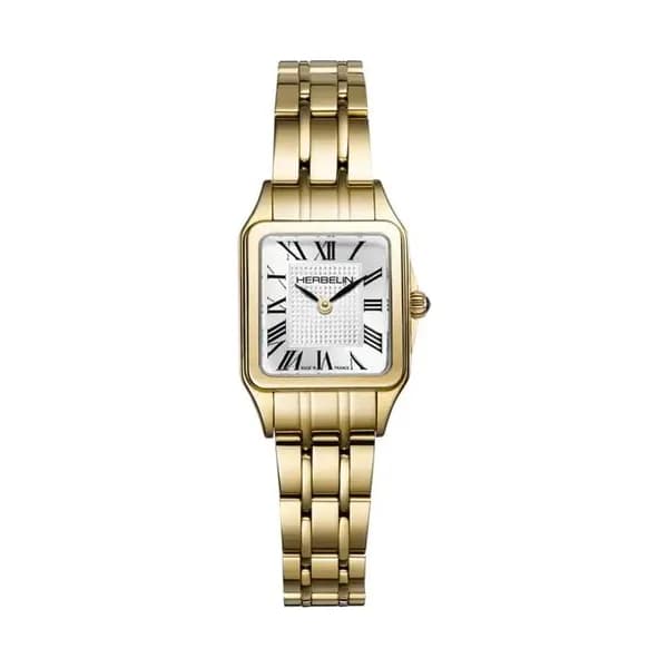 Michel Herbelin Montre Herbelin Collection Luna en Acier et PVD Doré