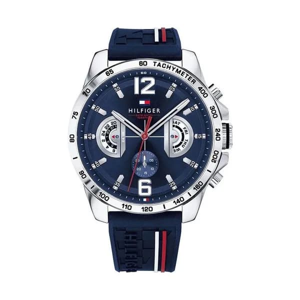 Tommy Hilfiger Montre Tommy Hilfiger en Silicone Bleu