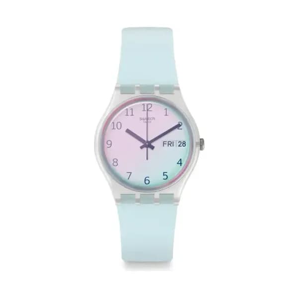 Swatch Montre quartz Femme Gent Bleu