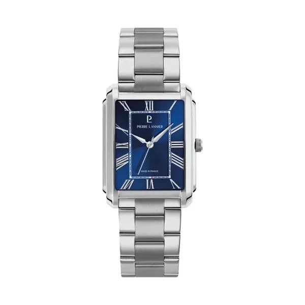 Pierre Lannier Montre Pierre Lannier Collection Empire en Acier Argenté