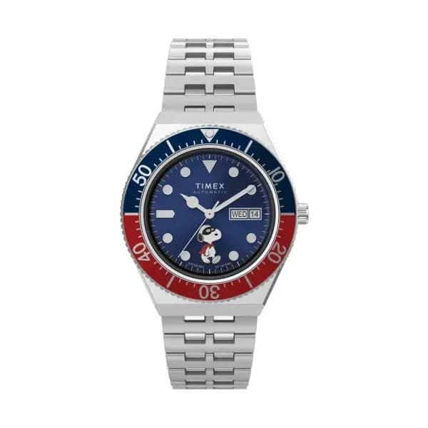 Timex Montre automatique Homme Q timex Bleu foncé