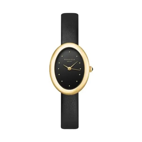 Rosefield Montre Rosefield Ovale Noir
