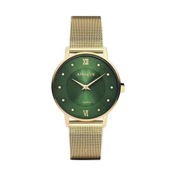 Amalys Montre Amalys Collection Baker en Acier et PVD Doré