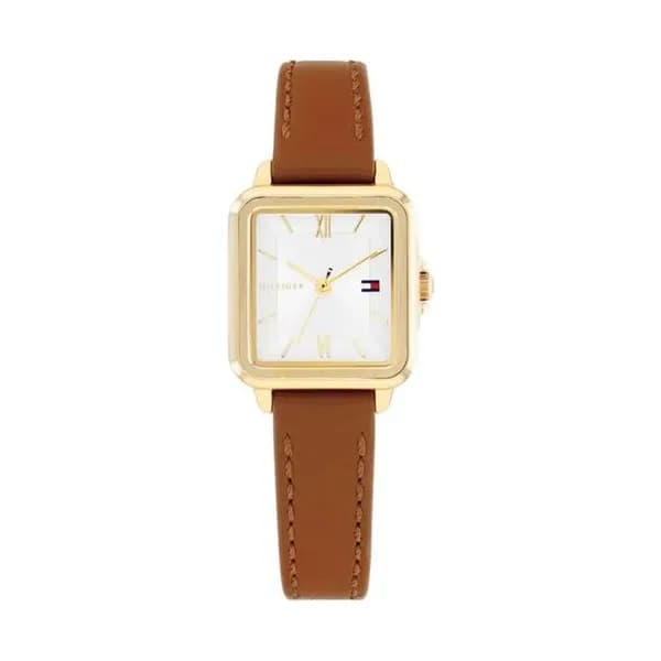 Tommy Hilfiger Montre Tommy Hilfiger Collection Mia en Cuir Marron