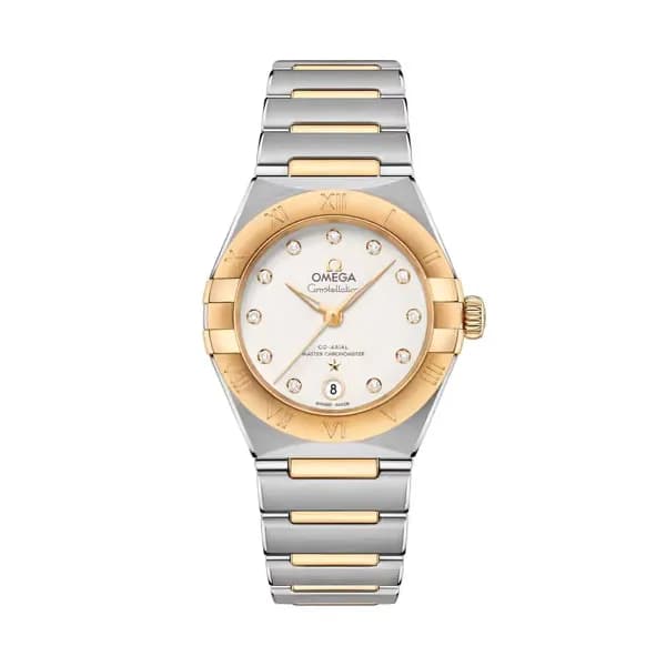 Omega Constellation 29 mm, acier - or jaune sur acier - or jaune