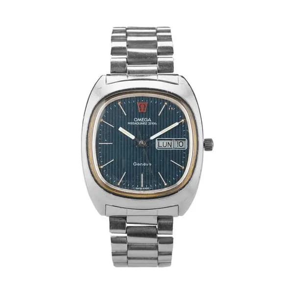 Omega Montre Omega Genève Day-Date Megaquartz 38 mm 1974 Ref. ST196.0038