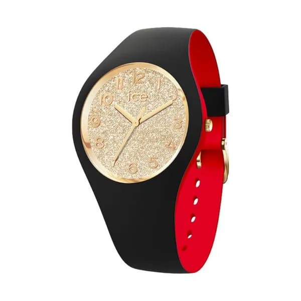 Ice Watch Montre Ice Watch Collection Ice Loulou en Silicone Noir