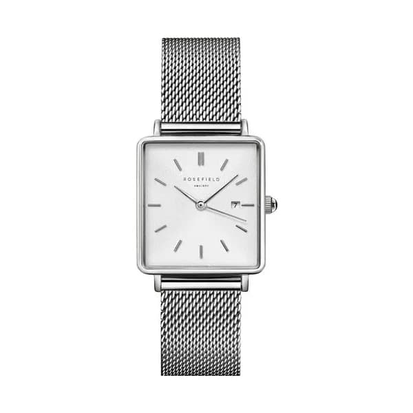 Rosefield Montre Rosefield en Acier Argenté