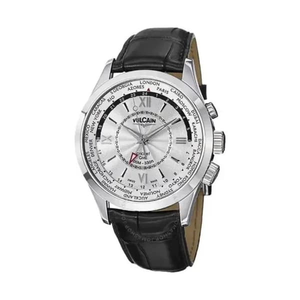 Vulcain Montre Homme Aviator GMT 100108.141LFBK