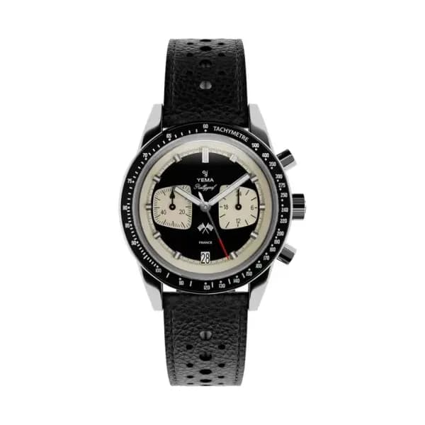 Yema Montre Rallygraf Meca-Quartz YMHF1580-A Reverse Panda YMHF1580-A