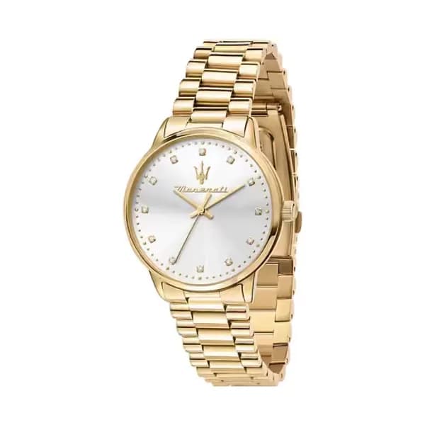 Collection Royale Montre Femme MASERATI ROYALE en Métal Jaune