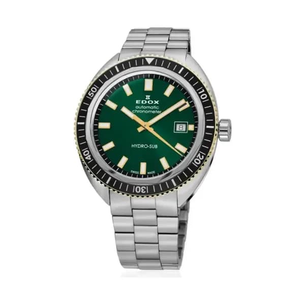Edox Montre Hydro-Sub Date Automatic Chronometer 80128-357JNM-VID