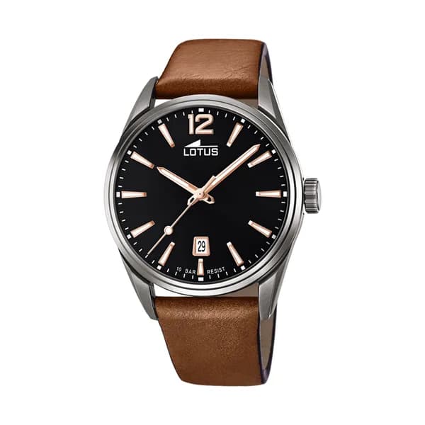 Lotus Montre Lotus en Cuir Marron