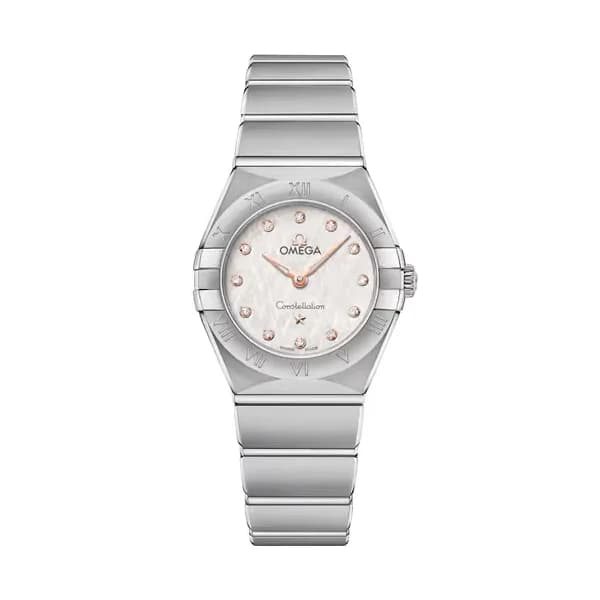 Omega Constellation 25 mm, acier sur acier