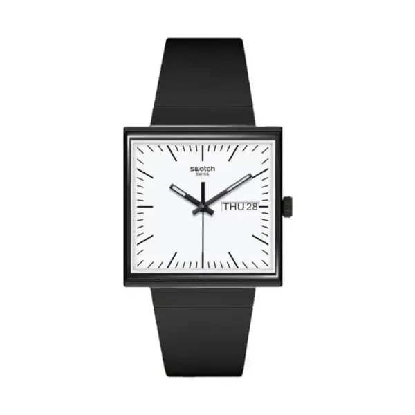 Swatch Montre Bioceramic What if Black? SO34B700