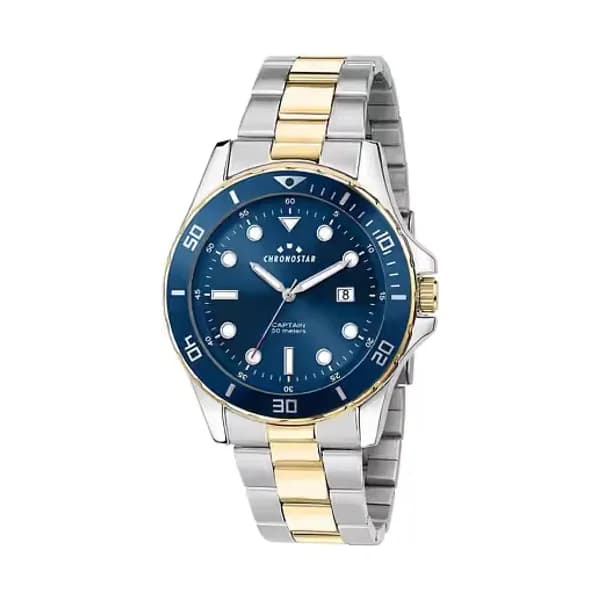 Chronostar Montre Homme CHRONOSTAR CAPTAIN en Métal Bicolore