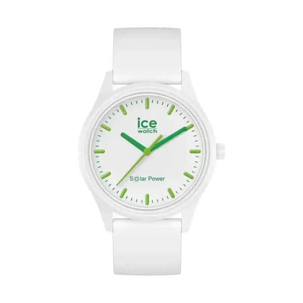 Ice Watch Montre Ice Watch Solar Power Blanc
