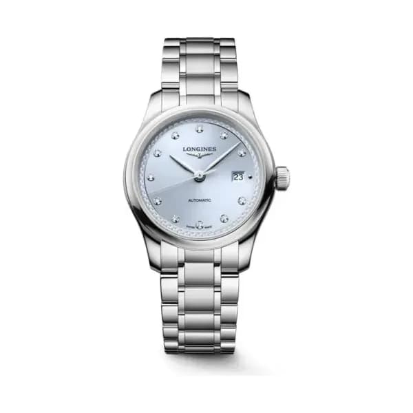 Longines Montre automatique Femme Master Bleu clair