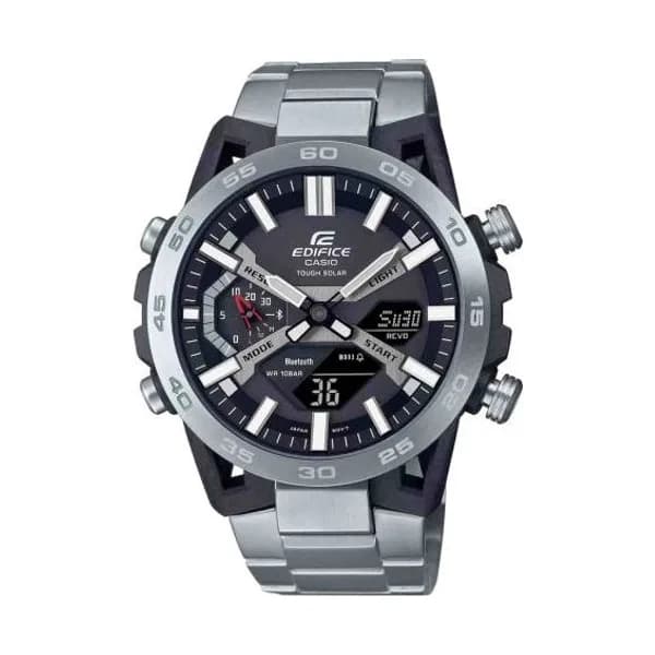 Casio Edifice Montre Casio Edifice - Sospensione - Argent & Noir - ECB-2000D-1A