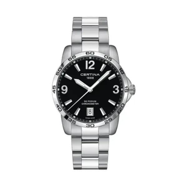Certina Montre Certina DS Podium 40mm Quartz Cadran Noir