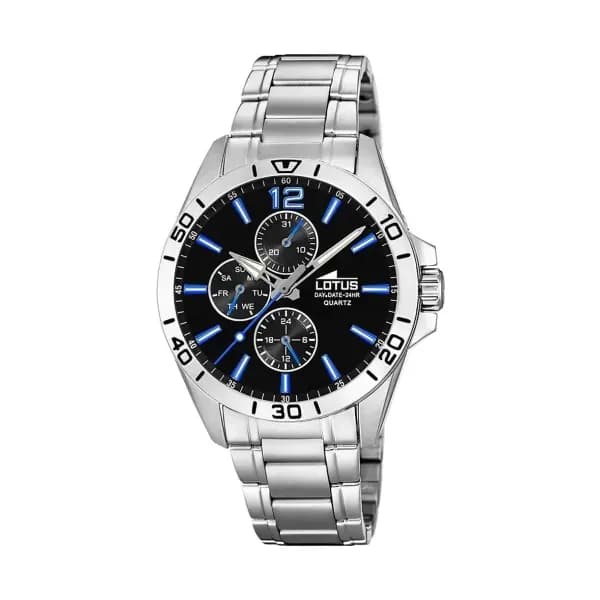 Lotus Montre Multifonction Noire 18812/4