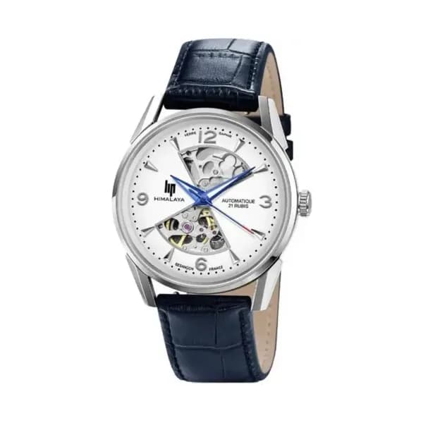 Lip Montre Lip Himalaya - Homme - cadran Blanc- 40 mm - Acier inoxydable - 671713