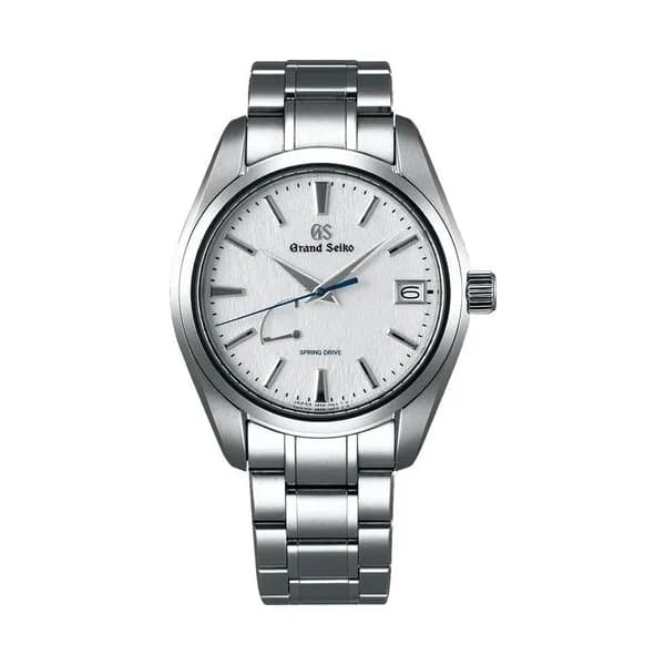 Grand Seiko Montre Grand Seiko Heritage Spring Drive "Snowflake" cadran blanc bracelet titane 41 mm