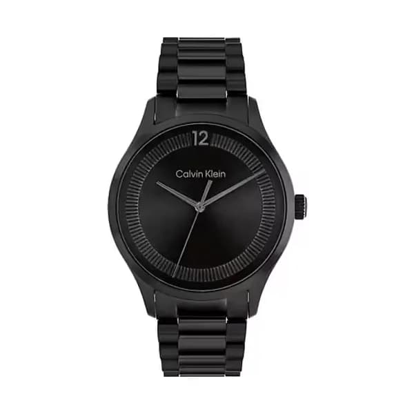 Calvin Klein Montre Homme CALVIN KLEIN ICONIC en Acier Noir