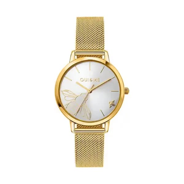 Oui & Me Montre Femme Oui&me Acier inoxydable Or jaune ME010428