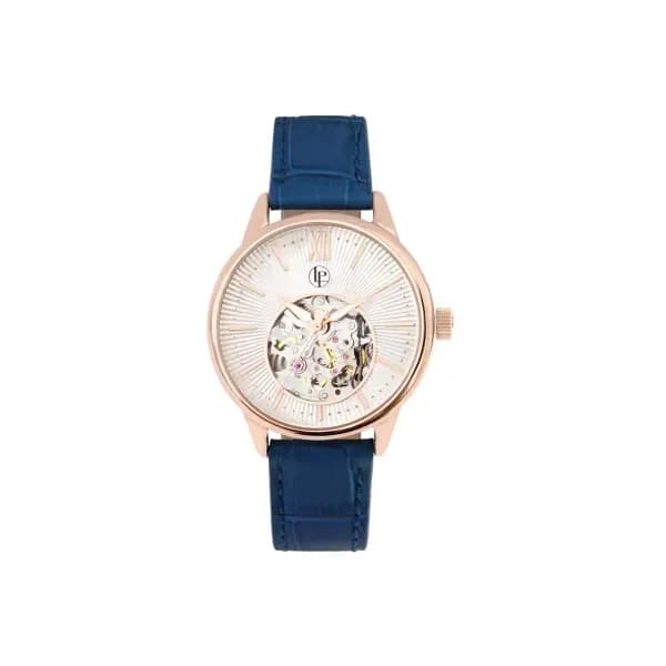 Louis Pion Montre automatique Femme Augustine Argenté, Blanc