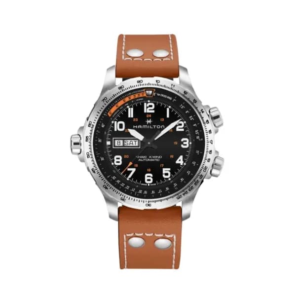 Hamilton Montre automatique Homme Khaki aviation Noir
