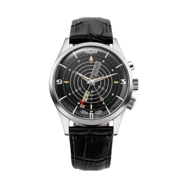 Vulcain Nautical Black Beige Patina